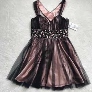 80’s Inspired Prom Dress with full Tulle Skirt